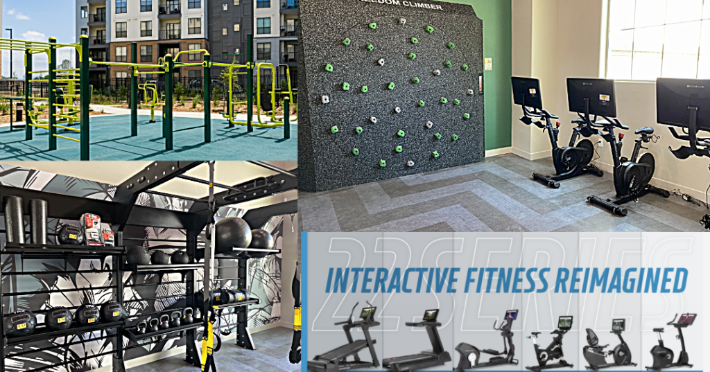 Variety of fitness options from indoor to outdoor products